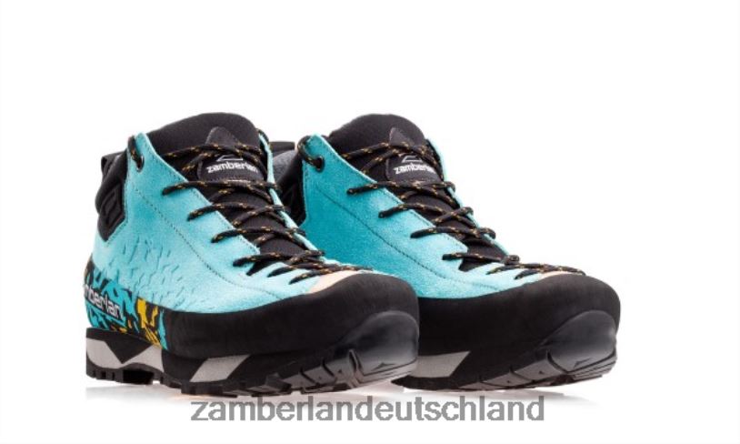 Frauen Salathe GTX Schuhwerk Zamberlan hellblau BPZ0D35