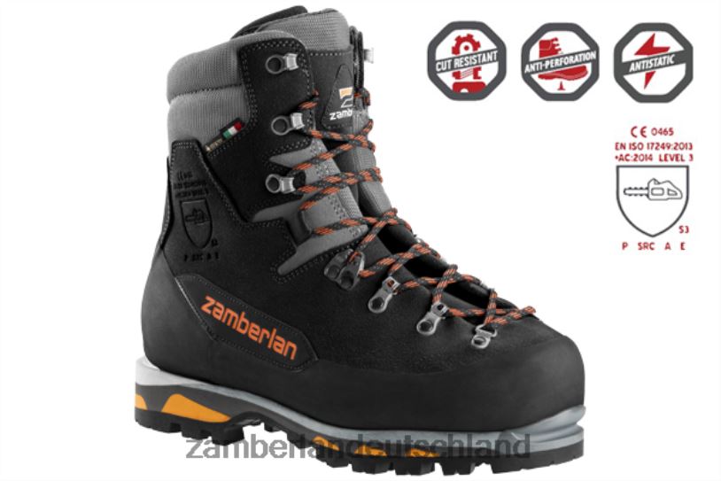 Männer Logger Pro GTX RR S3 Schuhwerk Zamberlan Schwarz BPZ0D77