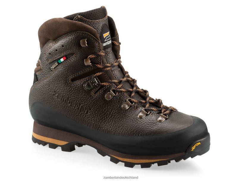 Männer Grouse GTX RR Schuhwerk Zamberlan dunkelbraun gewachst BPZ0D87